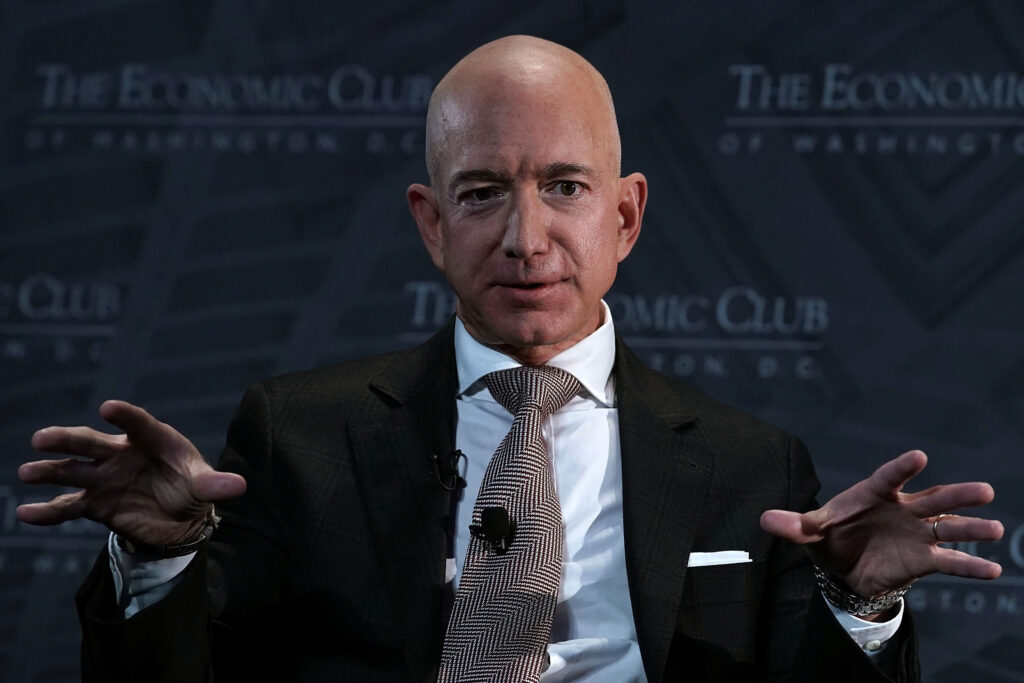 Jeff Bezos Gründer und ehemaliger CEO von Amazon