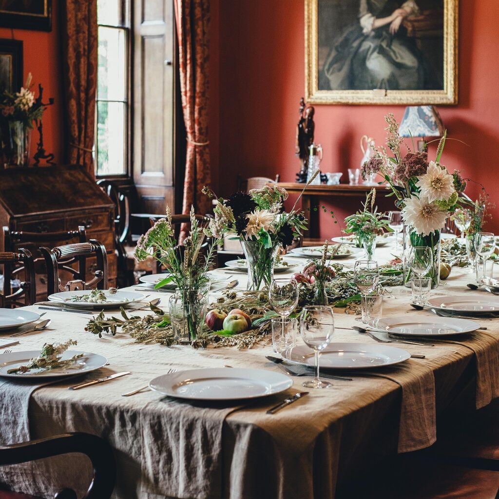 Leeres Restaurant-Interieur mit gedeckten Tischen am neuen Standort des Wirtepaars Okto Dining in Klagenfurt – Foto: Pexels / Pixabay